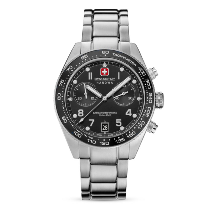 Swiss Military Hanowa SMWGI0007701 Spitfire Chrono Herrenuhr