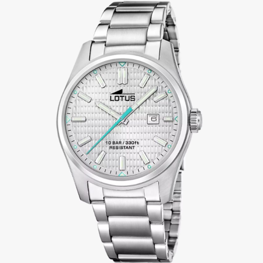 Lotus 19060/2 Acero Clasico Herrenuhr