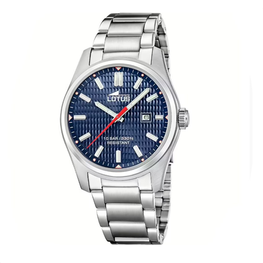Lotus 19060/4 Acero Clasico Herrenuhr