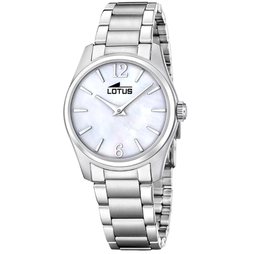 Lotus 19061/1 Acero Clasico Damenuhr