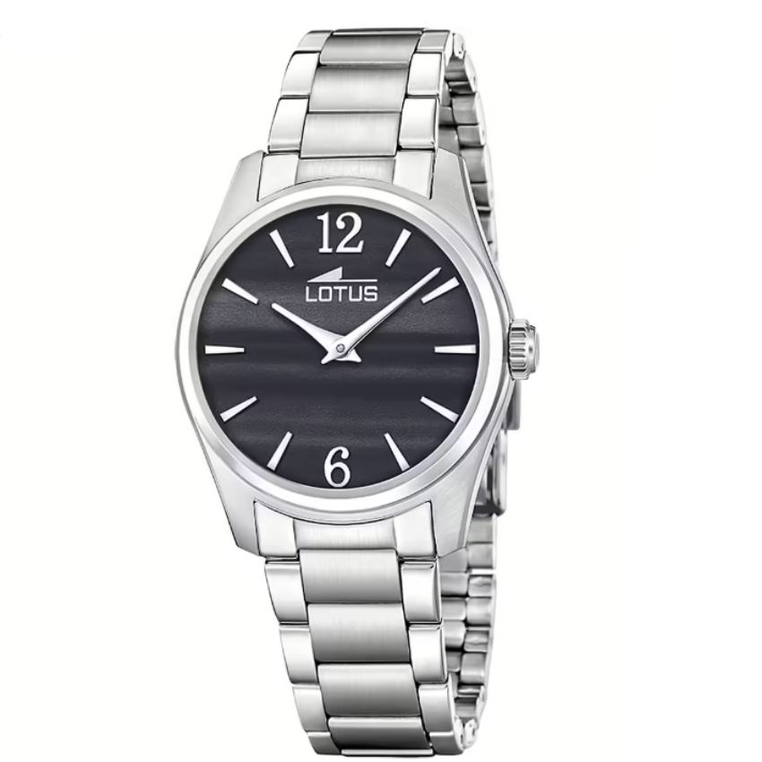 Lotus 19061/6 Acero Clasico Damenuhr