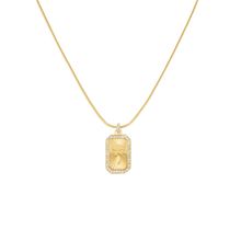 Rosefield JNCAG-J1272 Clover Amulet Damen Halskette