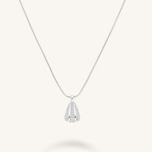 Rosefield JNPSS-J1232 Pave Striped Ladies Necklace