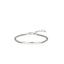 Buddha to Buddha 001J0190701 Mini Essential Bar Silver Men Bracelet