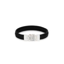 Buddha to Buddha 001J0518103 Edwin Small Leather Black Men Bracelet