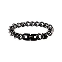 AZE Jewellery AJ-BM401-B Gourmette Satin - Noir Junior Armband