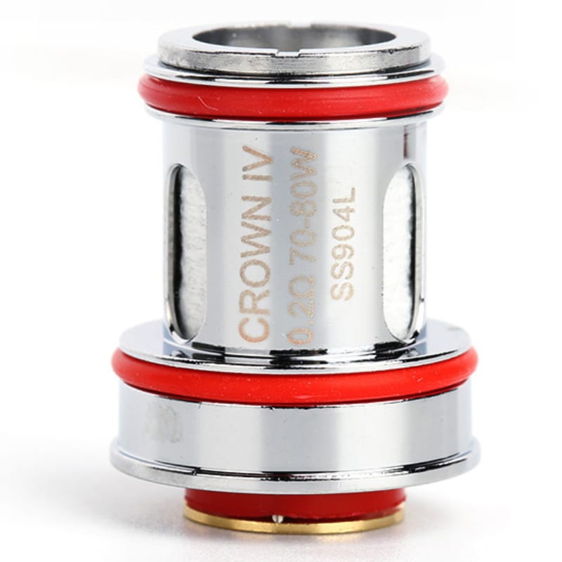 Uwell Crown 4 Verdampferköpfe Dual SS904L 0.2 / 0.4 Ohm 0.25 Si