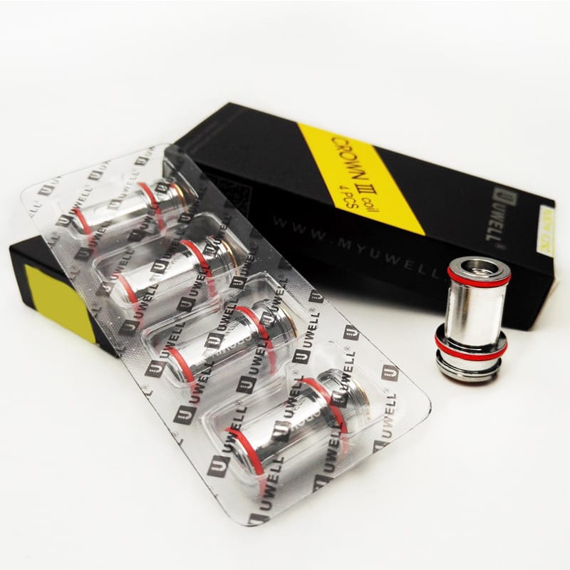 Uwell Crown 3 Verdampferköpfe 0.23 Ohm (Sieb) 4er Pack |