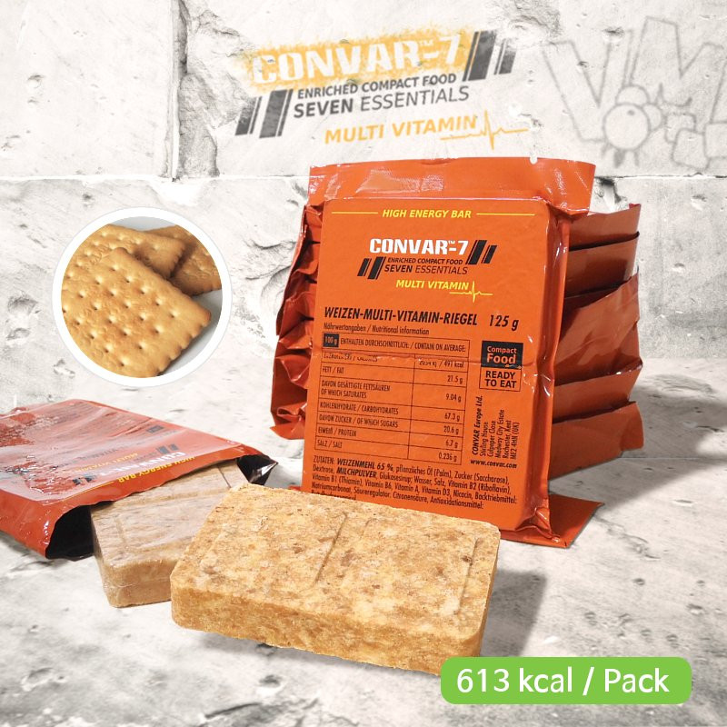 CONVAR7 High Energy Bar Multi Vitamin 125 g SURAO