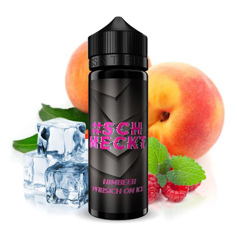 Hashtag Schmeckt Himbeer Pfirsich on Ice Longfill Aroma 10 ml für 120 ml