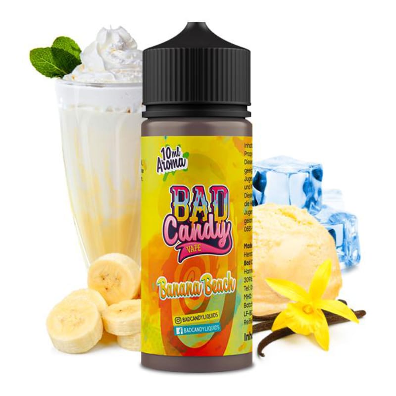 Bad Candy Banana Beach Longfill Aroma 10 ml für 120 ml |