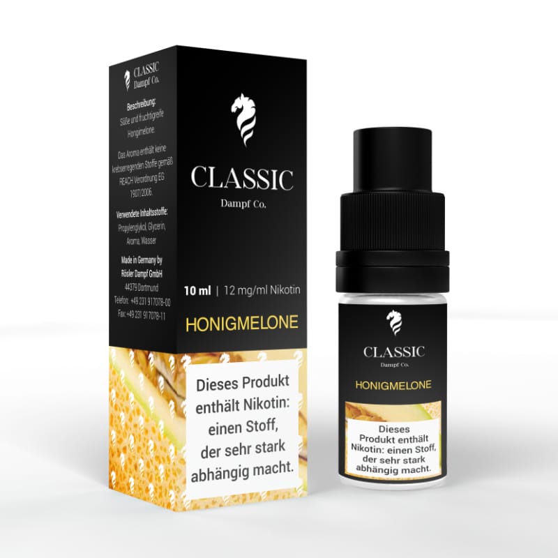 Classic Dampf Honigmelone Fertigliquid 10 ml |