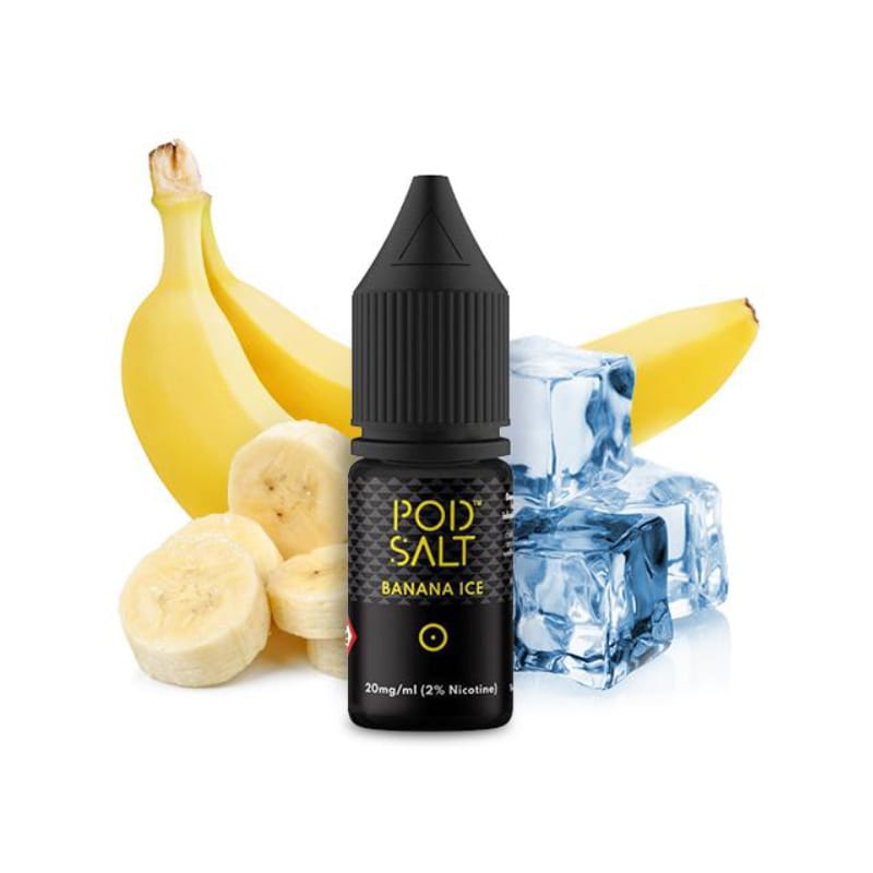 bananen liquid e-zigarette Pod Salt Banana Ice Nikotinsalz Liquid 10 ml 20 mg |
