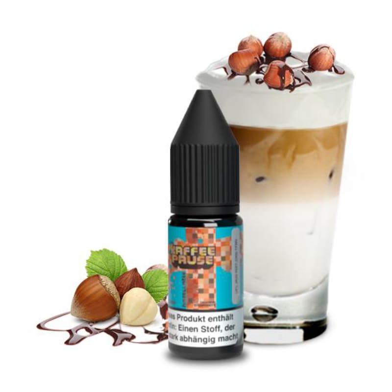 Steamshots Kaffeepause Hasellatte Nikotinsalz Liquid 10 ml 20 mg |