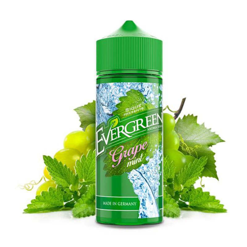 Evergreen Grape Mint Longfill Aroma 13 ml für 120 ml