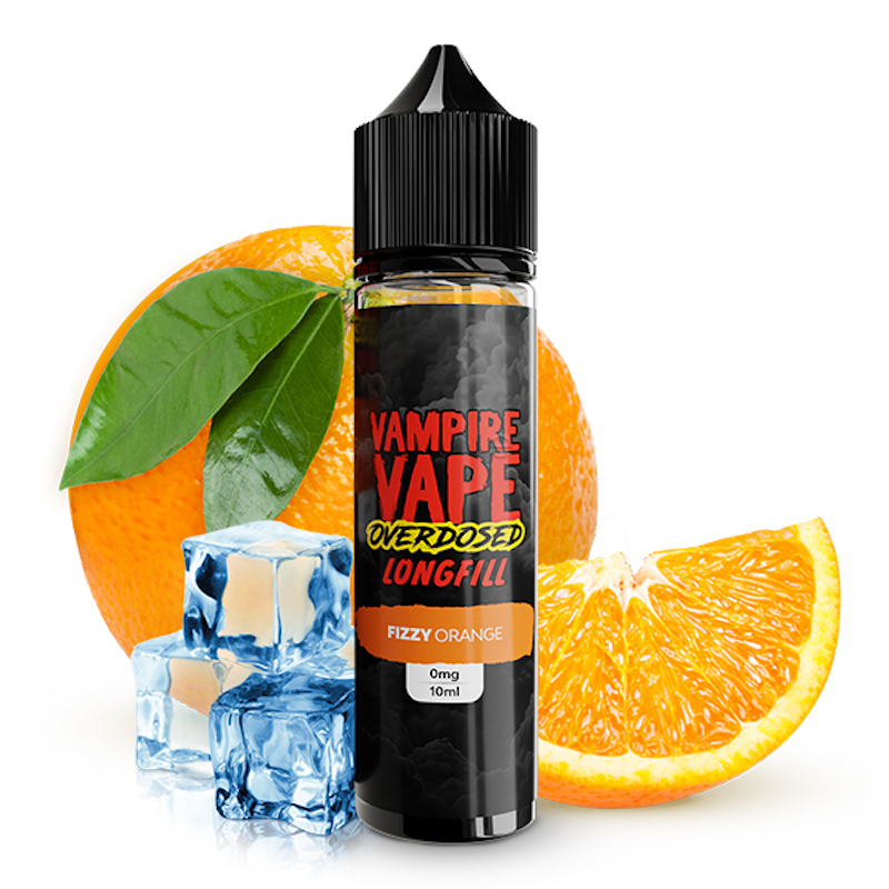 Vampire Vape Overdosed Fizzy Orange Longfill Aroma 10 ml für 60 ml |