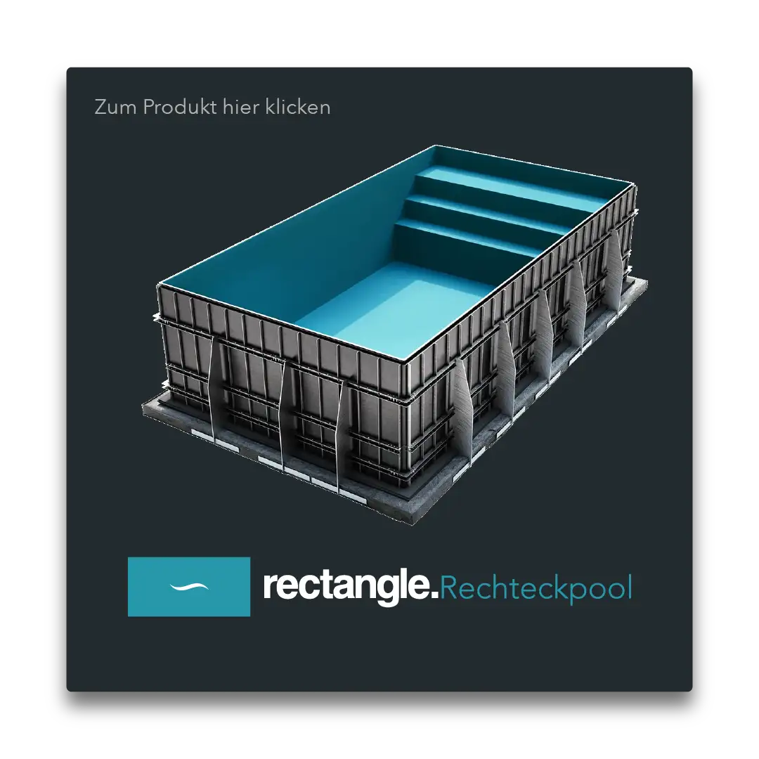     [Paket] conZero Rechteckpool Premium-Set  - Poolbau ohne Beton