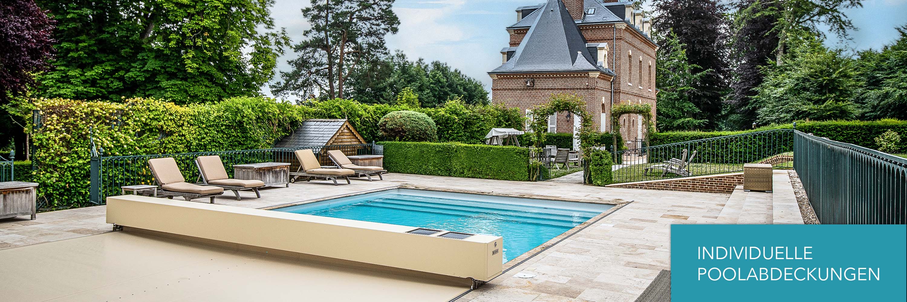 Pool Abdeckung