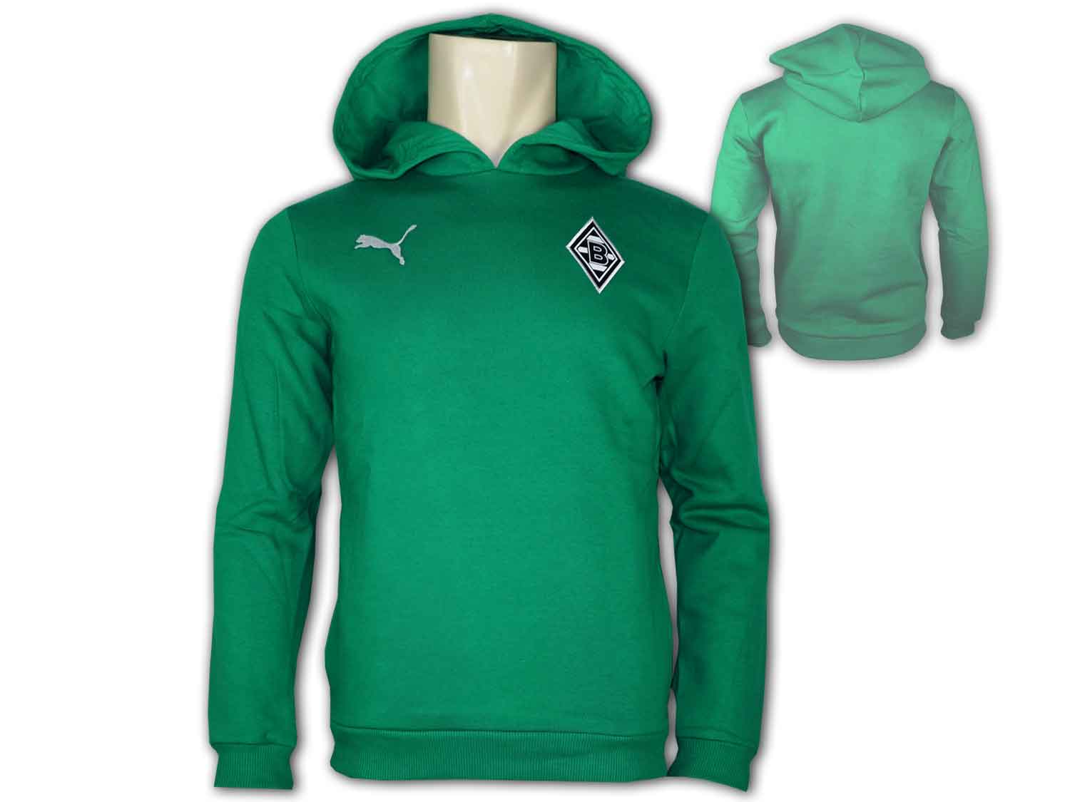 Puma Borussia M´ gladbach Junior Hoody | Don Pallone Puma Borussia M´ gladbach Junior Hoody | Don Pallone
