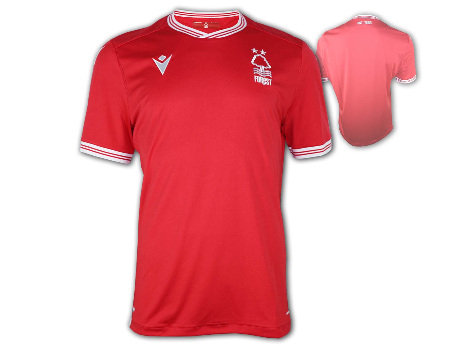 Macron Nottingham Forest Heim Trikot 20 21 | Don Pallone