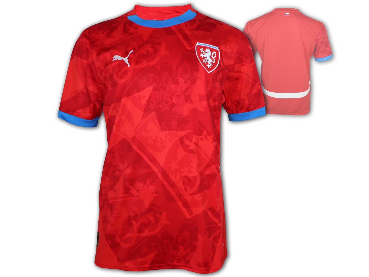 Puma FACR Tschechien Heimtrikot 24 Don Pallone