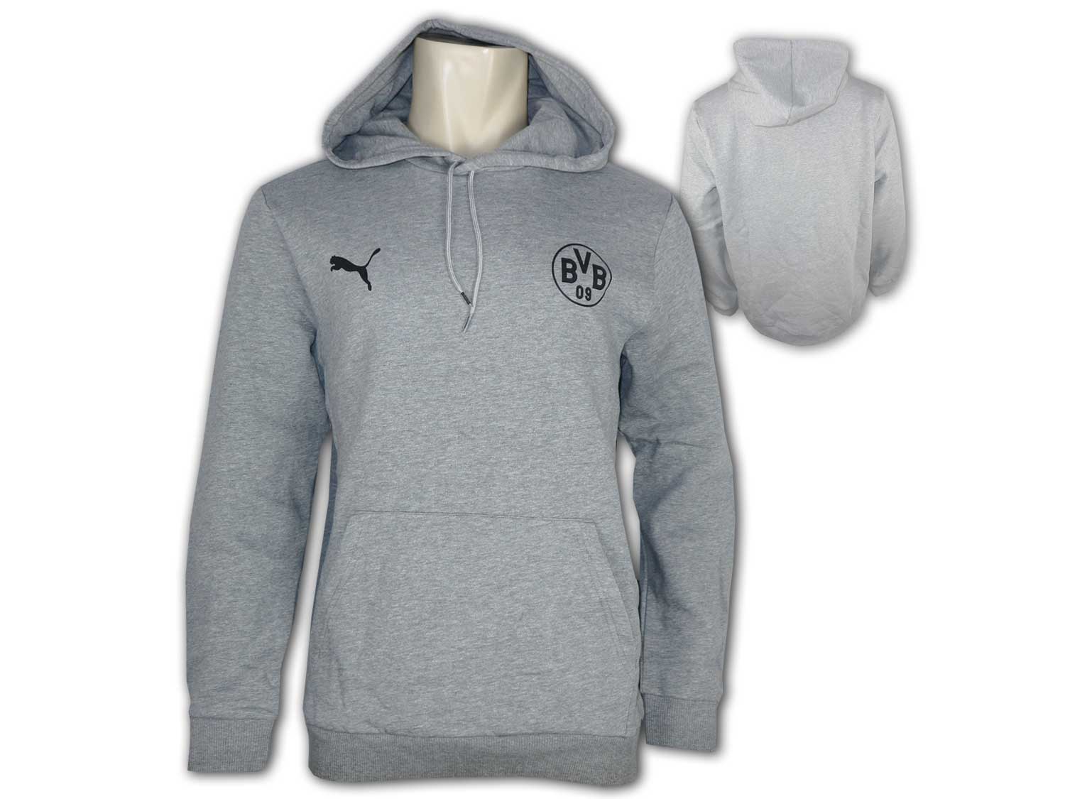 Puma BVB Ess Hoodie FL Junior