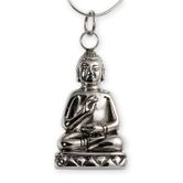 Peacemaker Buddha Kette Personenschutz Mode Edelstahl NEU