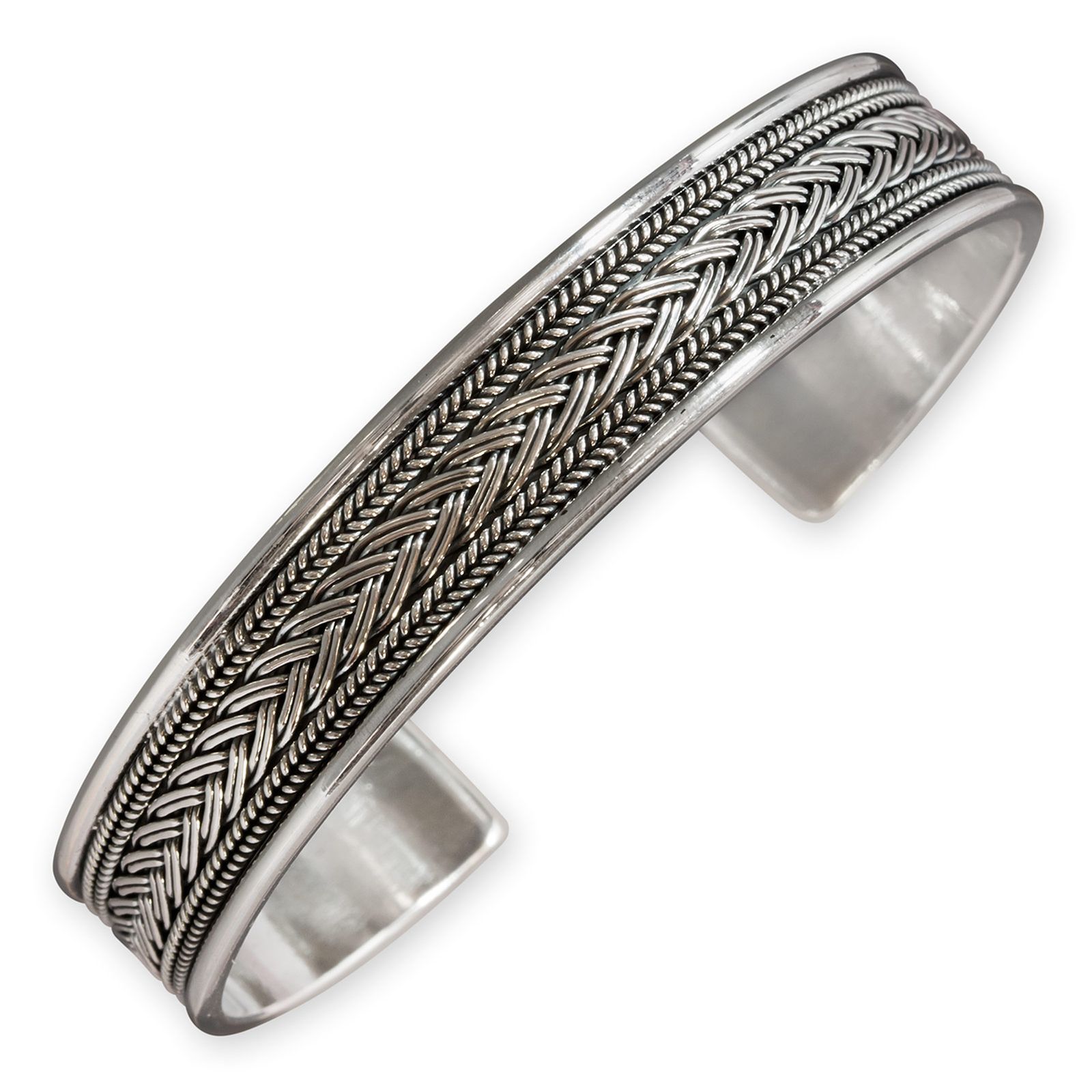 beautiful silver bangle