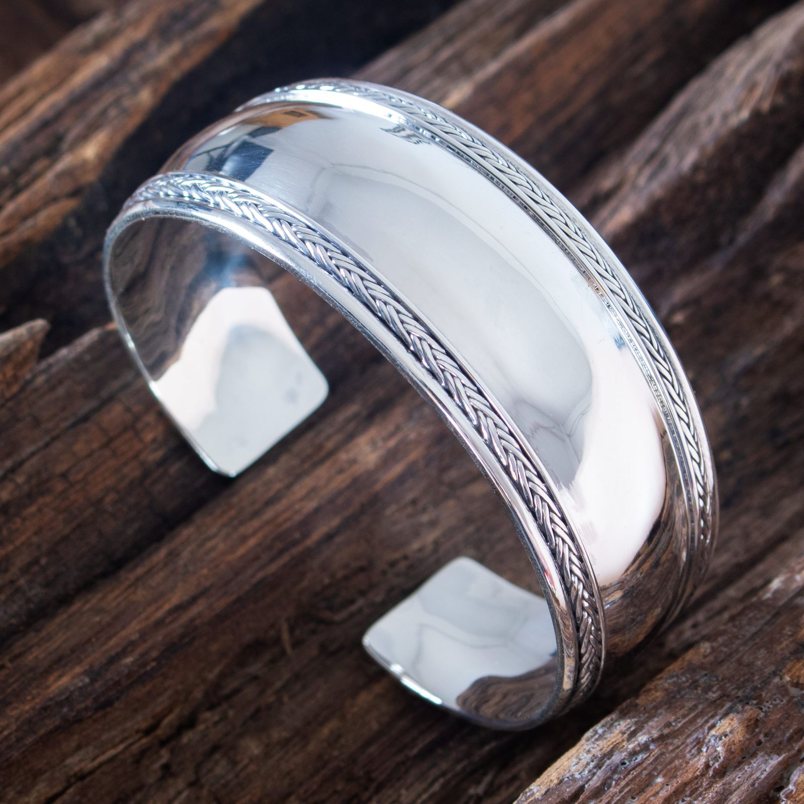 Fly Style - 925 Silber-Armreifen mit keltische Knoten - 2 Modelle