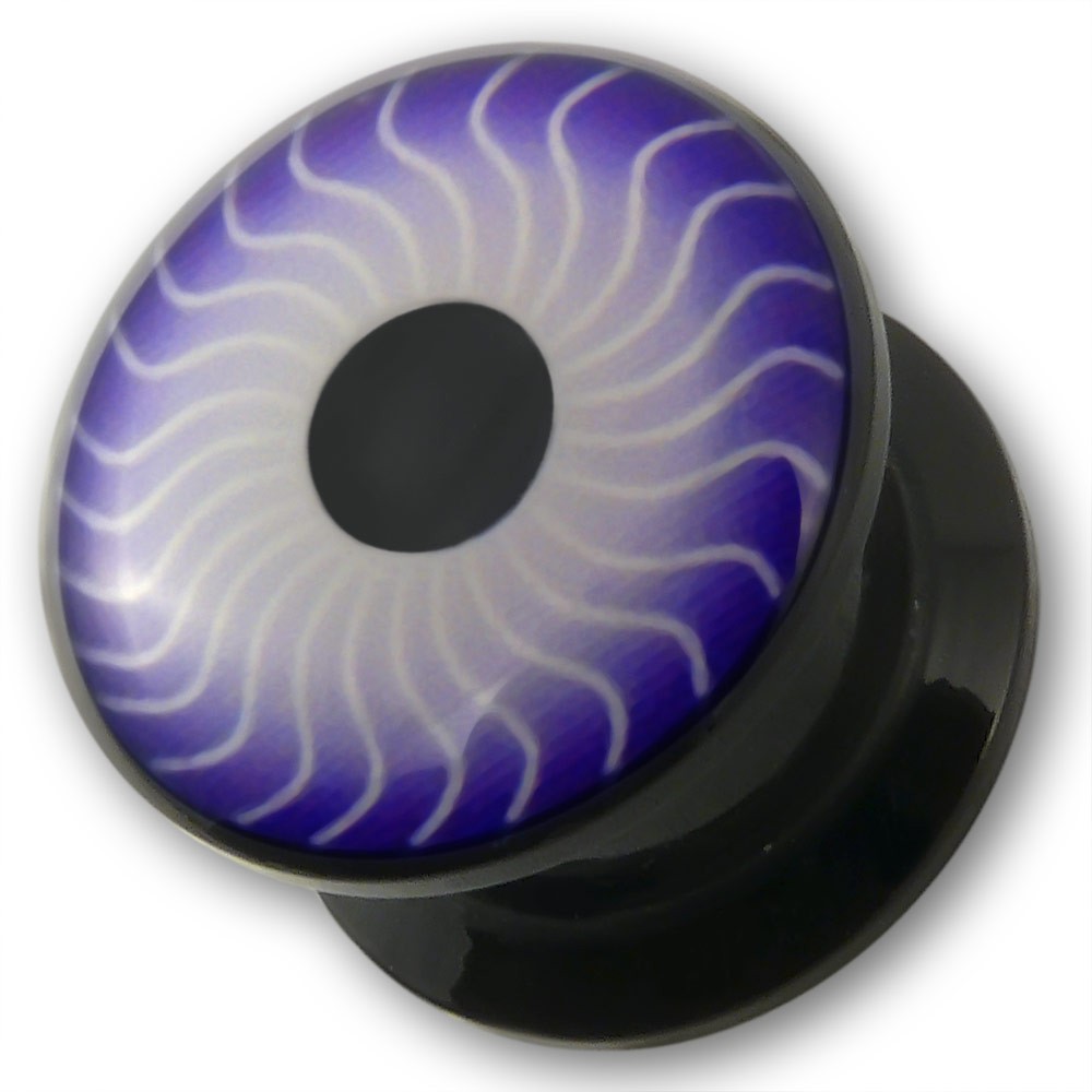 Trend Agent 2in1 Acryl Plug Und Taper - Schwarz Wechselbar