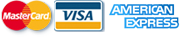 Master Card | Visa | Amex Master Card | Visa | American Express
