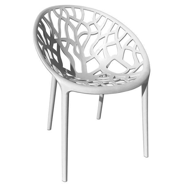 Gartenstuhl Kunststoff Stapelstuhl Bistrostuhl Küchenstuhl Stuhl Stapelbar  | MikroMakro