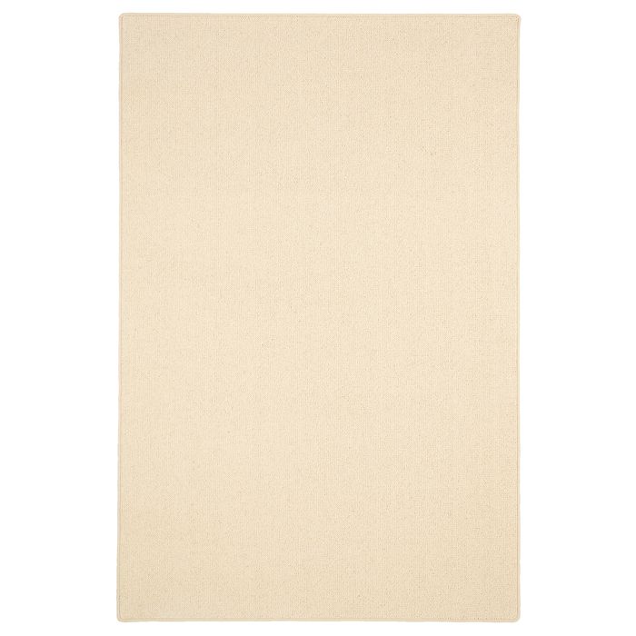 Berber Teppich Naturweiß Rund - 100% Schurwolle Für Fußbodenheizung