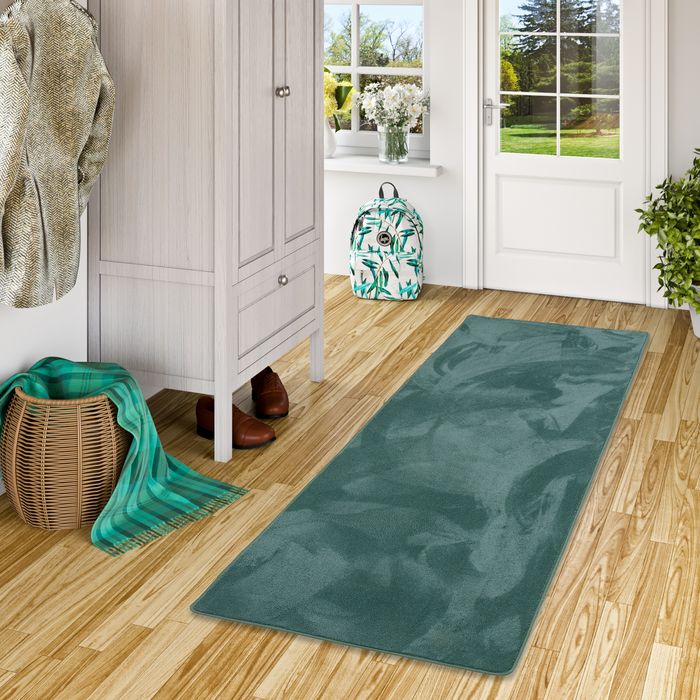 Tapis Runners Haut-Pile Super Doux Deluxe Vert Menthe