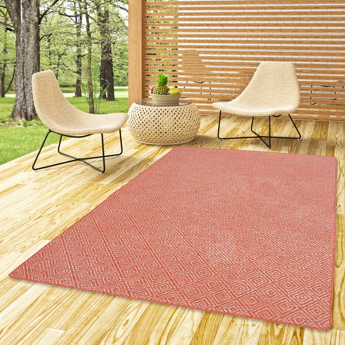 In- und Outdoor Teppich Beidseitig Newport Vintage Terrakotta