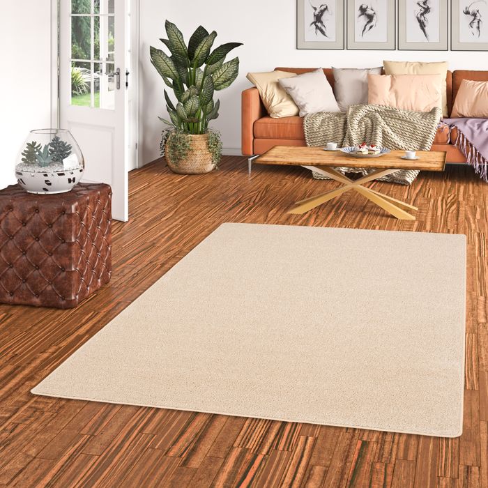 Hochflor Langflor Teppich Cottage Creme