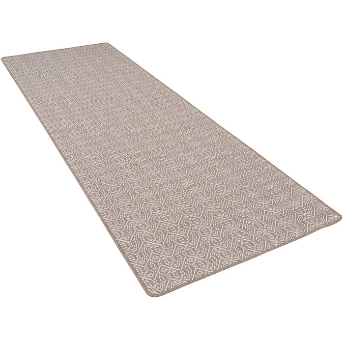In- und Outdoor Teppich Läufer Beidseitig Cape Cod Taupe Trend