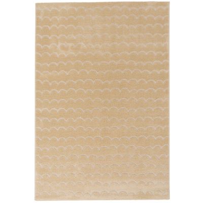 Alfombra Infantil Happy Kids Nube Amarillo Crema