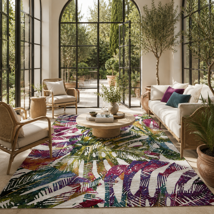 In- & Outdoor Teppich Florida Jungle Art