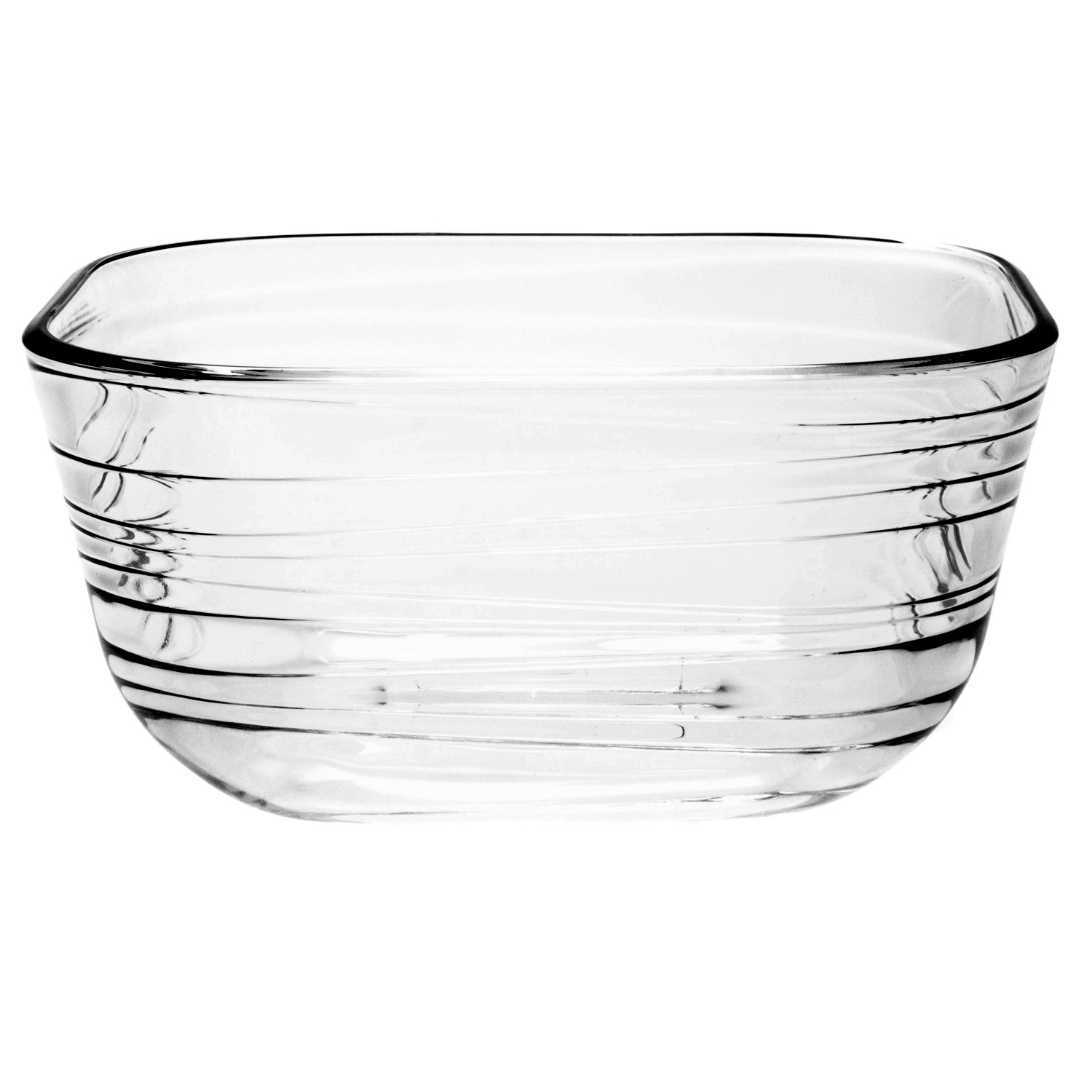 klar Glas Ø 12 cm LEONARDO 038111 /"Struttura Gusto/" Schale 6 Stück