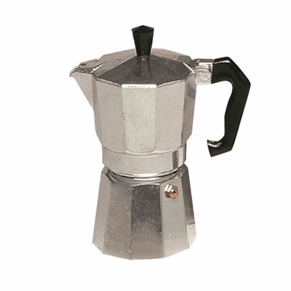 Krüger 503- Espressokocher Alu 9 Tas. 9 Tassen, silber/schwarz (1 Stück ...