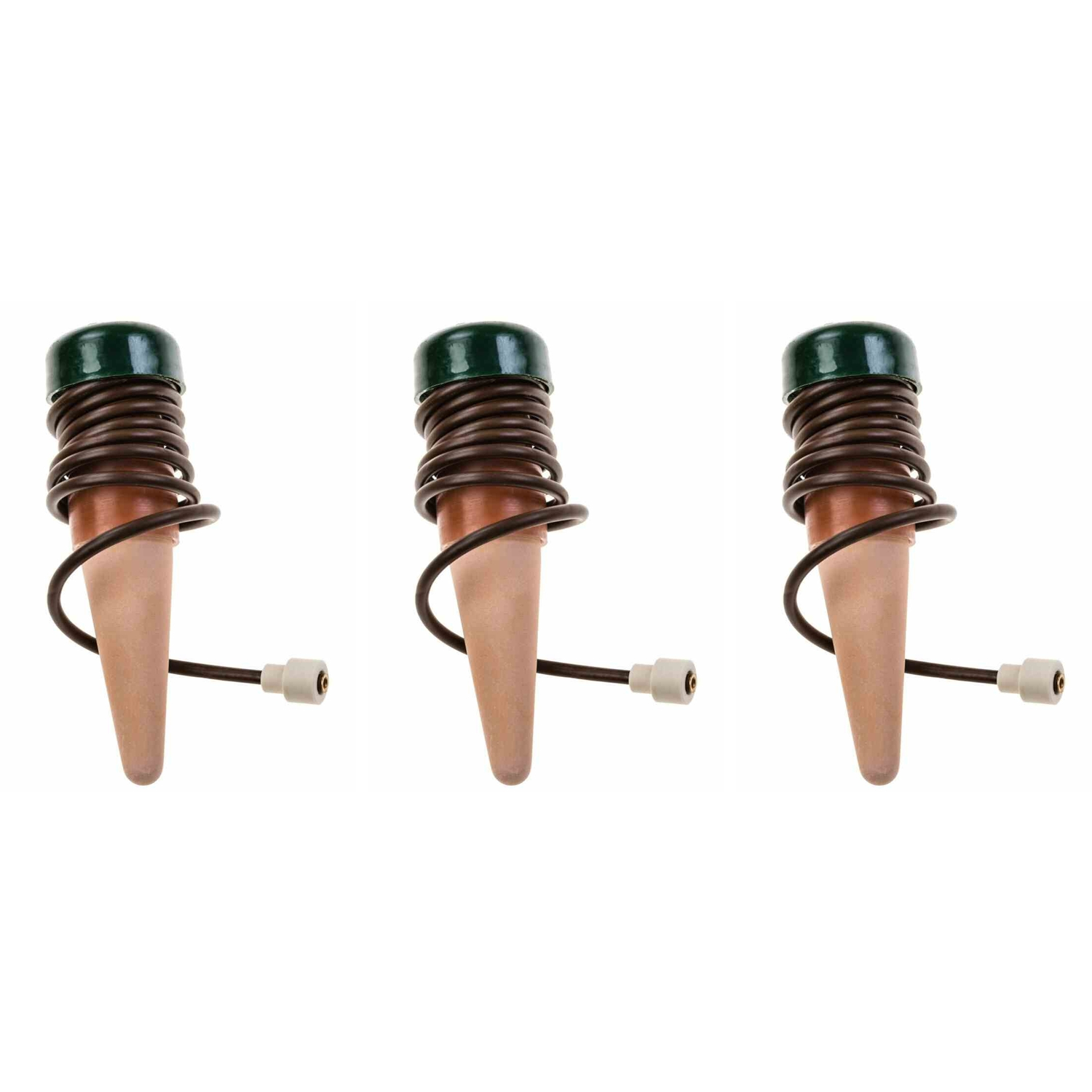 Blumat 125-00 Bewsserung fr Pflanzen, Pflanzenbewsserung Wasserspender,  terracotta/grn (3 Stck) | yovivo.de