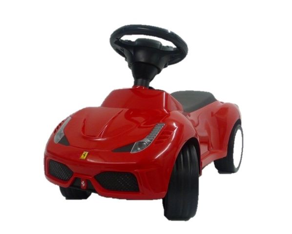 Roter Rutscher Babyauto Modell Ferrari