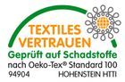 Prüfsiegel Textiles Vertrauen