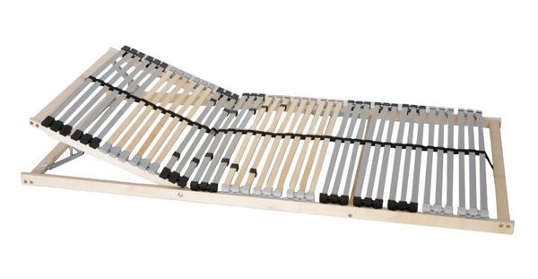 7-Zonen Premium-Lattenrost 90x200 cm Kopfteil verstellbar 1B-Ware
