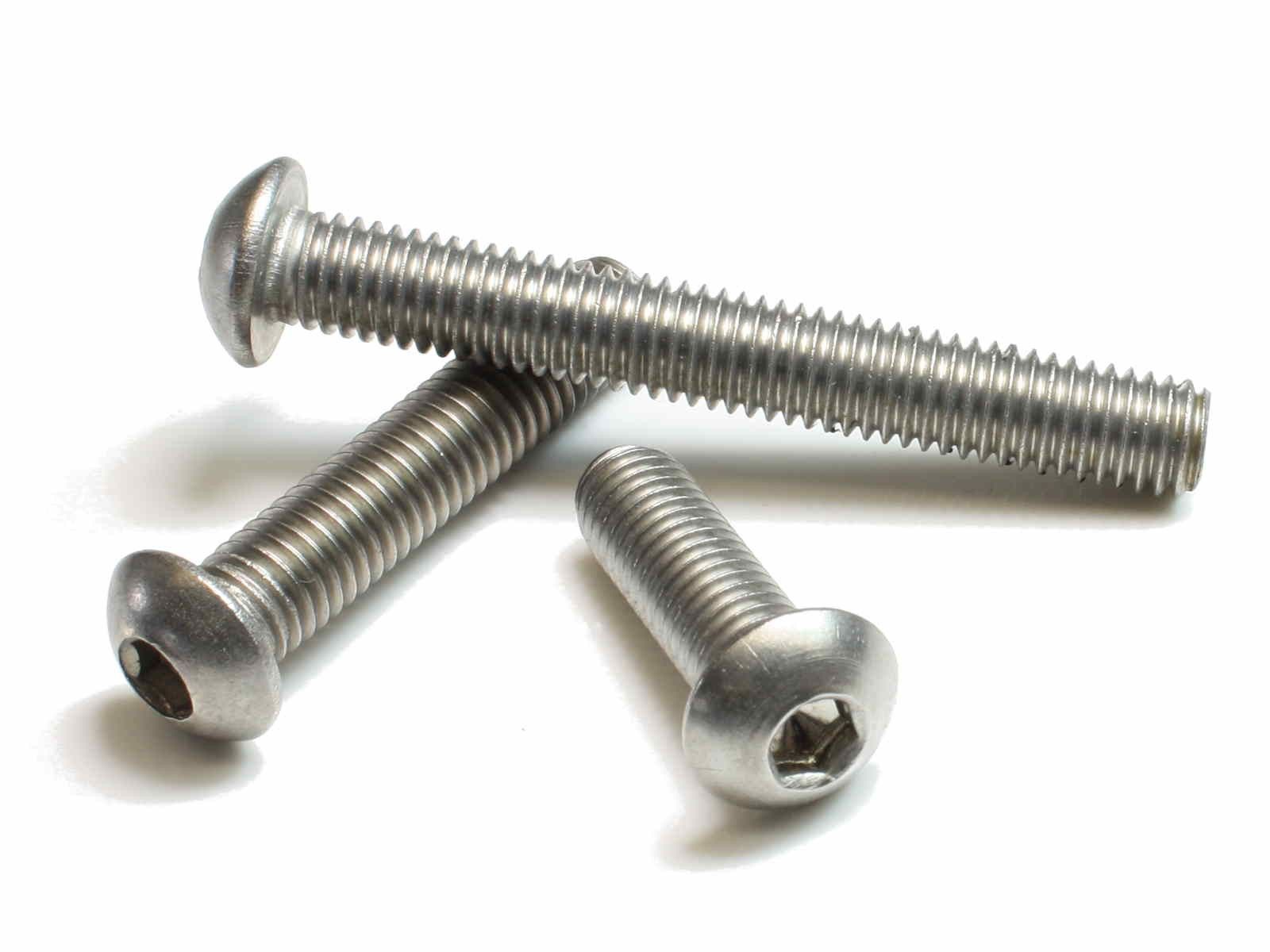 100 Linsenschrauben Mit Innensechskant M8x25mm - ISO 7380-1 - Edelstahl A2 » Gesamtlänge: 25 Mm, Inhalt: 100 Stück, Durchmesser: 8 Mm