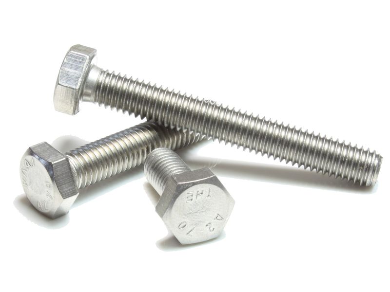 Sechskantschrauben DIN 931 A2 M16x140 - 25 Stück