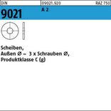 500 Stück DIN 9021 Unterlegscheiben | 6,4x18x1,6mm Edelstahl A2 | Rundscheiben Für Schrauben & Nieten