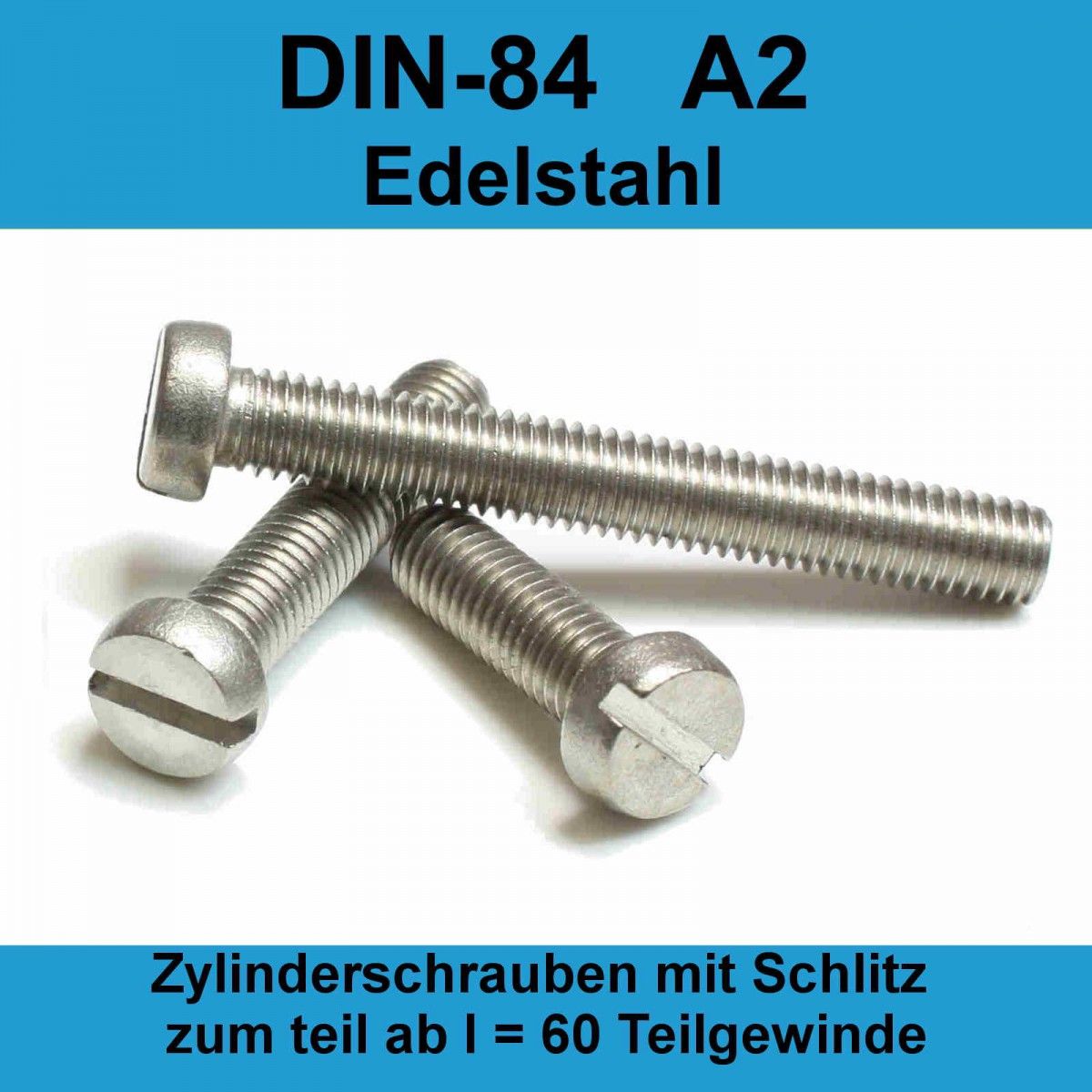 20 Stück M3 X 10mm Edelstahl Schrauben A2 V2A Mit Innensechskant