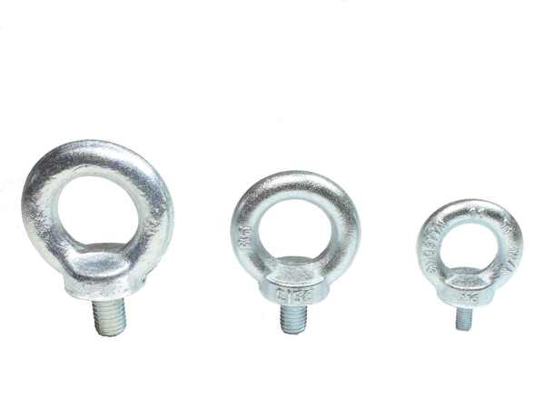 5x Ringschrauben M10 DIN580 - Verzinkter Stahl Für Sichere Befestigungen